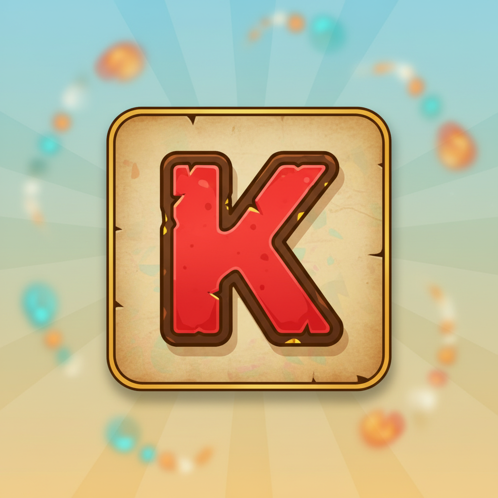 König-Symbol in Le Pharaoh — rotes Kartensymbol