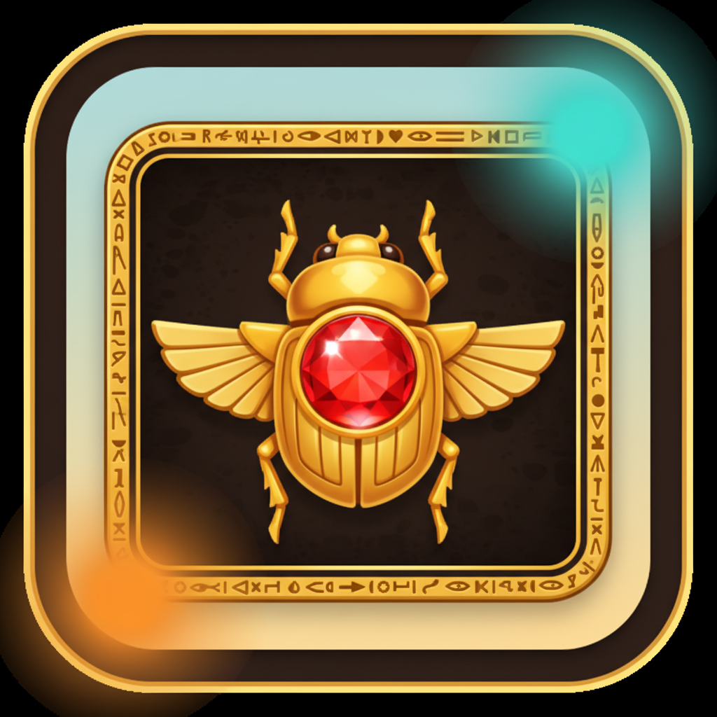 Skarabäus-Käfer in Le Pharaoh — zahlt 50x bei 6 Treffern