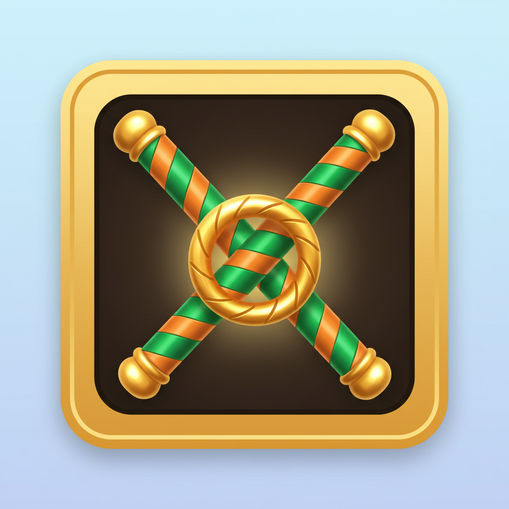 Crossed Wands Symbol